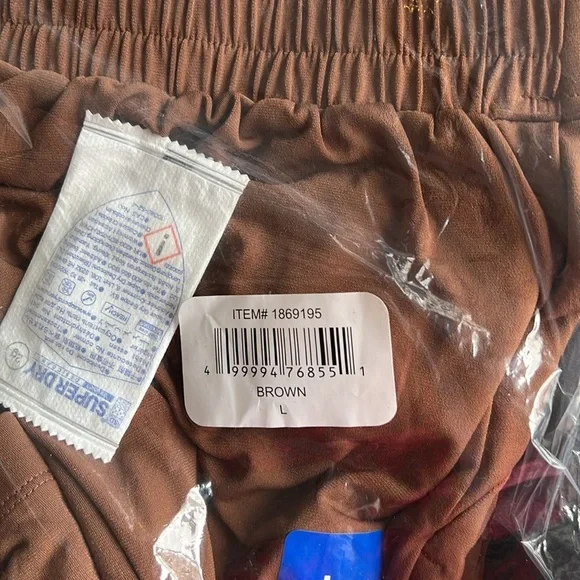 NWT Three Dots Women's Pull-On wide leg brown Pant - Picture 7 of 8